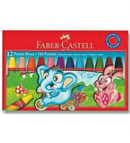 Faber Castell Pastel Boya 12 li Karton Kutu Ücretsiz Kargo