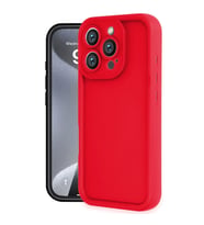 Apple iPhone 16 Pro Kılıf Viera Silikon - Kırmızı