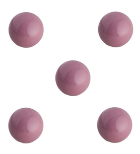 5 Adet Tomurcuk Porselen Top Düğme Pembe Çocuk Odası Kulp 