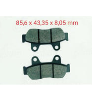 Honda Ön Fren Disk Balatası Fa721 Delta Activa S125 - Ps 150İ Dylan 150 Spacy 110 Alpha
