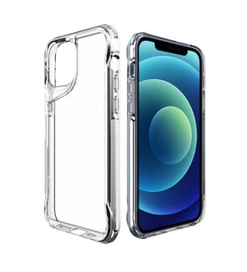 Apple iPhone 12 Uyumlu Kılıf Case, Transparent Smooth Hard Protective Cover (Şeffaf)