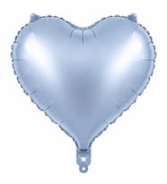 Kalp Folyo Balon Mavi (18 inc)