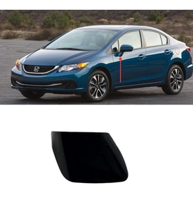 Honda Civic Sol Ayna Bakalit Alt Siyah 2012-2015
