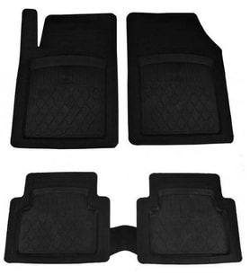 Chevrolet Suburban Bench Seating 8 Koltuklu 3D Paspas Siyah 2021 Sonrası Rizline
