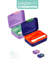 Vagonlife 2’li Beslenme Kutusu ( Seçtiğiniz Renkte 2 Adet Gönderilir )
