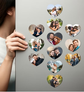 Kişiye Özel Ahşap Fotoğraflı UV Baskılı Magnet