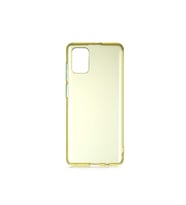 Samsung Galaxy A71 Uyumlu Kılıf Zore Bistro Kapak (Sarı)