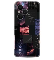 Honor 400 Pro Kılıf Boutique Baskılı Resimli Ay Pattern Pcode -030