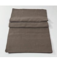 Büyük Boy Pano Pamuk Eşarp - 120 x 120 - 0616 (Kahverengi)