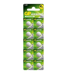 GP A76 LR44 Alkalin AG-13 PİL (A76F-2C10) 10'lu Paket