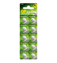 GP A76 LR44 Alkalin AG-13 PİL (A76F-2C10) 10'lu Paket
