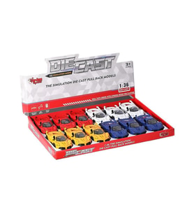 SR-1310-11-12-13 Çek Bırak Işıklı ve Müzikli Spor Araba 1:36 -Vardem