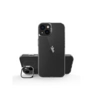 Apple iPhone 13 Uyumlu Kılıf Zore Skuba Kapak (Siyah)