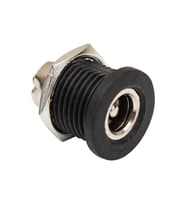 ADAPTÖR FİŞİ İÇİ METAL 12 MM YUVARLAK SOMUNLU DC 2.1MM ŞASE (IC-258C)