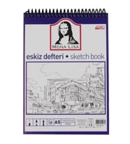 MONA LISA MN13-5 ESKİZ DEFTERİ A5 120 G 50 YP TELLİ
