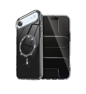 İphone 17 Air Live Diamond Kapak - Siyah