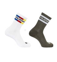 Salomon 365 CREW 2 Pack Çorap (2 Çift) LC1445600 Renkli