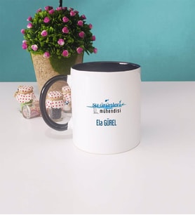Su Ürünleri Mühendisi Kupa Bardak Siyah