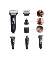 Mey İthalat® 3'Lü Set Saç Sakal Kesme Traş Makinesi Burun Kılı Alma Tıraş Makinesi