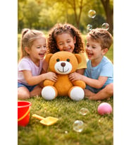 25 cm Peluş Ayı - Çocuklar İçin Sevimli Oyun Arkadaşı