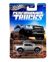 Hot Wheels Gümüş Serisi Performans Kamyonları 2019 Ford Ranger Raptor [Gri] 4/5-1:64 Ölçekli Diecast