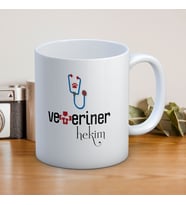 Dünya Veteriner Hekimler Günü Baskılı Kupa Bardak