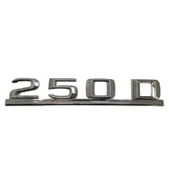 Mercedes W124 için 250 D Bagaj Yazısı OEM:A1248171415