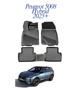 Peugeot 5008 Hybrid 2025+ Uyumlu 3D Oto Paspas Premium