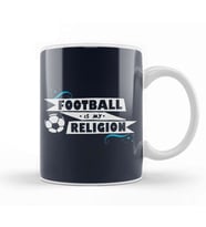 Football Is My Religion Kupa Bardak Porselen