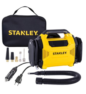 STANLEY SXIF3501 12Volt/220Volt 150 PSI Dijital Basınç Göstergeli Lastik & Yatak Şişirme Pompası + Led Lamba