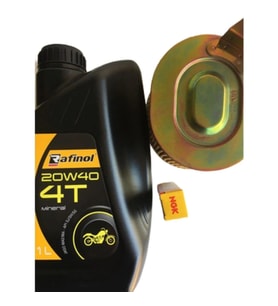 HONDA FİZYY-125 PERİYOTİK BAKIM SETİ YAĞ+FİLTRE+NGK BUJİ