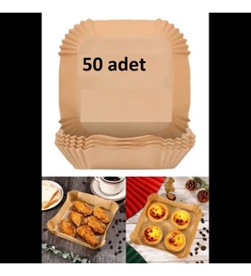 FRİTÖZ PİŞİRME KAĞIDI 50 ADET