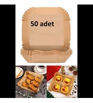 FRİTÖZ PİŞİRME KAĞIDI 50 ADET
