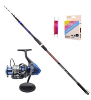 Okuma Safina 8000SW - Ryobi Shiro 400cm Surf Olta Seti (Renksiz)