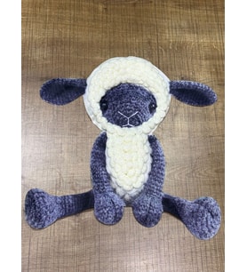 32X31 CM DOKUMA PELUŞLI MAVİ AYI ARMA YAMA DİKİŞ HOBİ KOT AKSESUARI