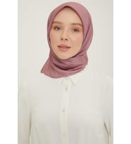 Armine Düz Boyalı Sezonu %100 Twill İpek Eşarp 0010D 58