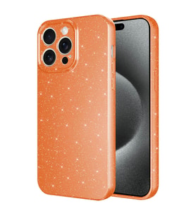 Apple iPhone 15 Pro Max Kılıf Kamera Korumalı Simli Lüks Zore Koton Kapak