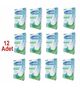 Corega Bio Diş Temizleme 30 Tablet 12 Adet 