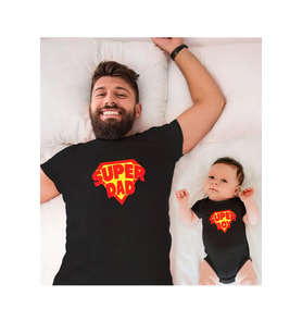 Super Dad Boy Baba Oğul Kız (TEK ÜRÜN FİYATIDIR KOMBİN YAPMAK İÇİN EN AZ 2 ADET SEPETE EKLEYİNİZ)