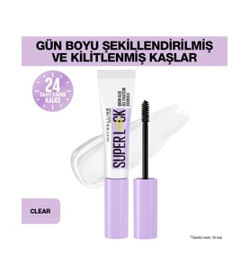 Maybellıne Super Lock Brow Şeffaf Gel Kaş Maskarası
