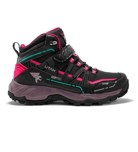 OUTDOOR BOT UTAH JR 23 JUNİOR SİYAH FUŞYA