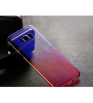 Galaxy S8 Kılıf Parlak Renk Geçişli Kılıf (Pembe)
