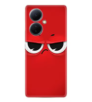 Vivo V29 Lite Kılıf Resimli Desenli Silikon Platinium Series Red 1829