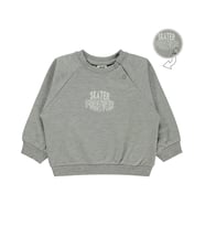 Civil Baby Skater Forever Baskılı 6-18 Ay Sweatshirt - Gri