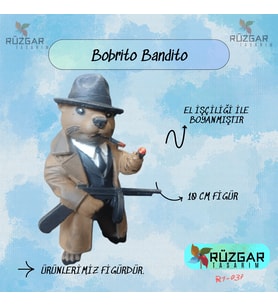 Bobrito Bandito Tung Tung Sahur Karakteri 10 Cm Figür