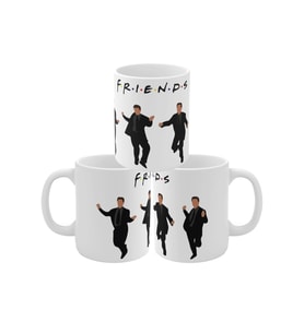 Friends Tv Series Chandler Dance Baskılı Kupa Bardak
