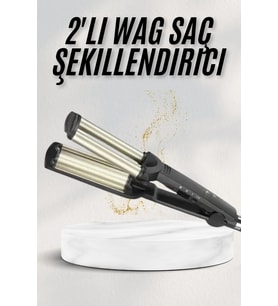 Saç Şekillendirici Wag Maşa Su Dalga Maşası Tüm Saç Tiplerine Uygun