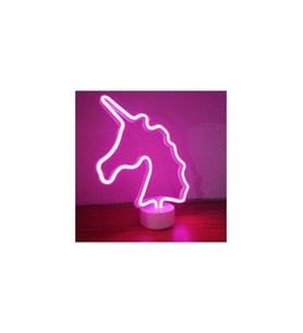 Unicorn Neon Led Gece Lambası-Dekorasyon Aydınlatma (Karışık)