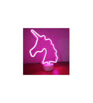 Unicorn Neon Led Gece Lambası-Dekorasyon Aydınlatma (Karışık)