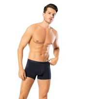 Looksense Erkek Dude İnce Bel Lastikli Likralı Boxer 1200 (Lacivert)